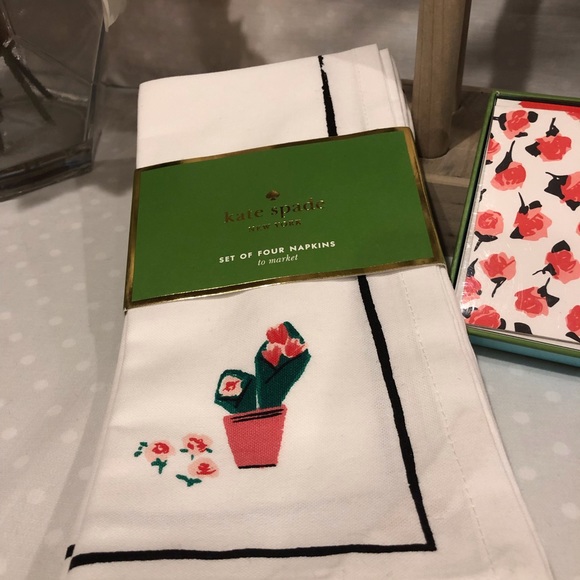 Kate Spade ♠️ Napkins ONLY - Picture 1 of 2